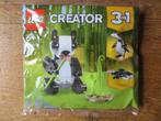 Lego Creator 3 in 1 PANDABEER, 30641, PolyBag, nieuw, Ophalen of Verzenden, Nieuw, Complete set, Lego