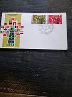 FDC België Europa 1962 onbeschreven, Postzegels en Munten, Ophalen of Verzenden, Onbeschreven, Europa
