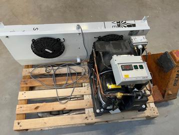 Koelmotor met verdamper en schakelkastje beschikbaar voor biedingen