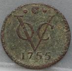 Halve duit Utrecht VOC 1755, Postzegels en Munten, Munten | Nederland, Overige waardes, Vóór koninkrijk, Losse munt, Verzenden