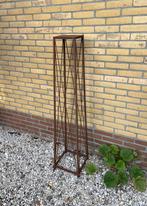 1x sokkel of zuil van cortenstaal, Tuin en Terras, Ophalen, 100 cm of meer, Vierkant, Tuin