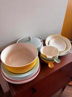 Vintage Pastel Servies - Royal Sphinx, Petrus Regout, Ophalen of Verzenden