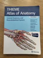 THIEME - Atlas of Anatomy, Third Edition (General Anatomy), Boeken, Ophalen of Verzenden, Alpha, Zo goed als nieuw