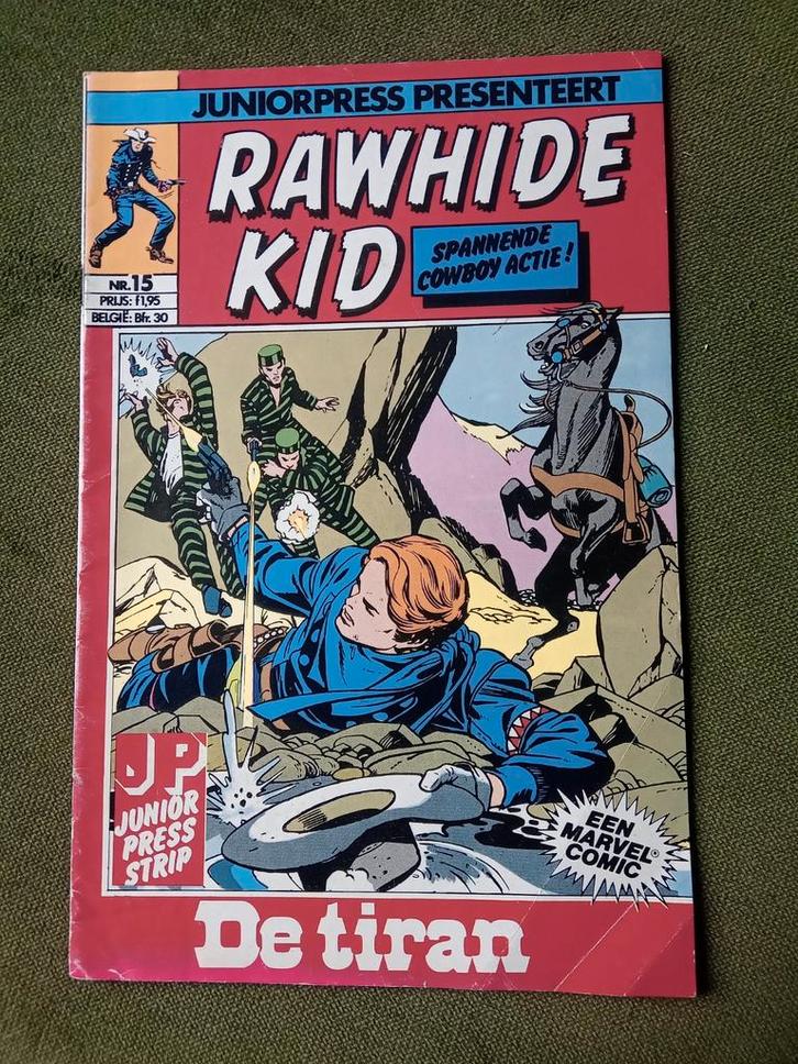 Rawhide Kid - Juniorpress Strip, Boeken, Stripboeken, Gelezen, Eén stripboek, Ophalen of Verzenden