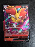 Delphox V #027 sword shield lost origin, Ophalen of Verzenden, Nieuw, Losse kaart