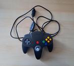 Nintendo 64 Controler (Zwart), Nintendo 64, Gebruikt, Ophalen of Verzenden