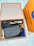 LV Trio Messenger Monogram Eclipse NIEUW, Ophalen of Verzenden, Nieuw, Zwart