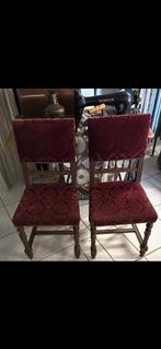 2 antieke henri deux stoeltjes, Antiek en Kunst, Antiek | Meubels | Stoelen en Banken, Ophalen