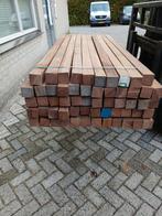 Hardhouten palen, Tuin en Terras, Palen, Balken en Planken, Ophalen, Palen, Nieuw, Hardhout