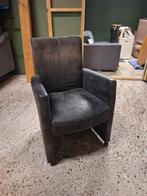 4 eetkamerstoel met wieltjes eetkamer stoel stoelen, Gebruikt, Vier, Ophalen, Stof