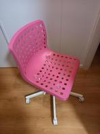 Ikea Bureaustoel - In Hoogte Verstelbaar, Huis en Inrichting, Bureaustoelen, Ophalen of Verzenden, Gebruikt, Roze, Bureaustoel