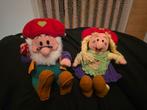 Kabouter Plop en Kwebbel knuffels, Kinderen en Baby's, Speelgoed | Knuffels en Pluche, Ophalen, Zo goed als nieuw, Overige typen