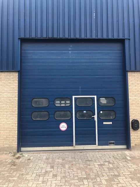 overheaddeur, Doe-het-zelf en Verbouw, Deuren en Horren, Gebruikt, Garagedeur, 215 cm of meer, 120 cm of meer, Metaal, Ophalen