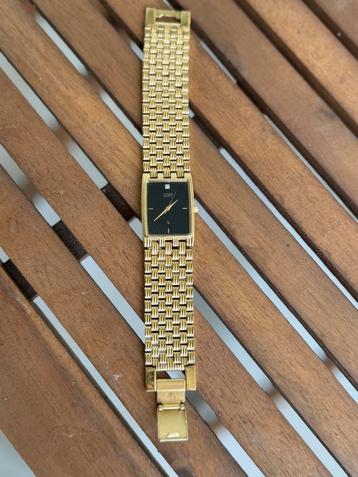 Citizen 6031-s322933 tank goudkleurig met diamant jaren 80 beschikbaar voor biedingen