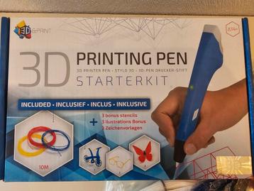 3D printing pen met extra kleurtjes beschikbaar voor biedingen