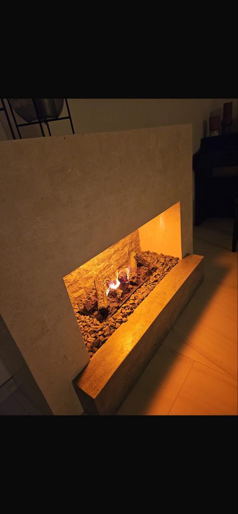 Elektrische Open Haard, Huis en Inrichting, Haarden, Gebruikt, Elektrische haard, Ophalen of Verzenden