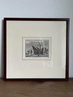 Kopergravure Hilversum Het Dorp, Antiek en Kunst, Ophalen of Verzenden