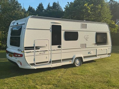 Fendt Bianco Selection 515 SKM, Caravans en Kamperen, Caravans, Particulier, tot en met 5, 1250 - 1500 kg, Treinzit, Fendt, Dwarsbed