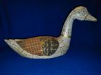 Lokeend / duck decoy uit Indonesië H20cm/L39cm, Antiek en Kunst, Ophalen of Verzenden