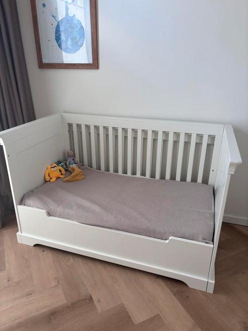 Kidsmill ledikant chateau 70x140  aerosleep matras en topper, Kinderen en Baby's, Kinderkamer | Bedden, Zo goed als nieuw, 140 tot 160 cm