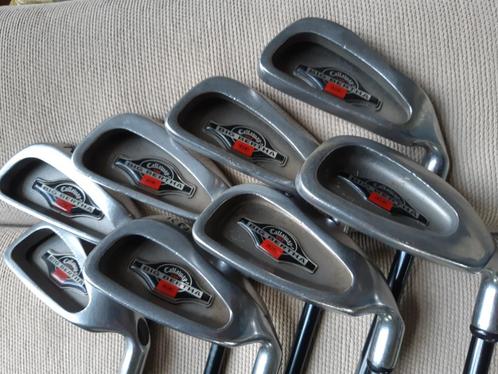 Callaway Big Bertha IJzers 2 5 6 7 8 9 P S. Graphite Regular, Sport en Fitness, Golf, Gebruikt, Set, Overige merken, Ophalen of Verzenden