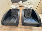2x professionele Kapperswasbakken - Zwart, Huis en Inrichting, Stoelen, Ophalen, Gebruikt