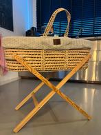 Rieten wiegje inclusief houten standaard, Kinderen en Baby's, Babywiegjes en Ledikanten, Ophalen of Verzenden, Gebruikt, Wieg