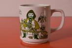 Retro vintage mok in de stijl van Figgjo Flint Turi Market, Ophalen of Verzenden, Zo goed als nieuw, Overige stijlen, Kop(pen) en/of Schotel(s)