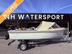Silveryacht 495 sloep | Tohatsu 9,8 pk | Luxe uitvoering | &, Watersport en Boten, Gebruikt, Polyester, Benzine, 3 tot 6 meter