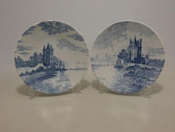 Mosa - 2 decoratieve wandborden - decor 518 en 519 [118] beschikbaar voor biedingen