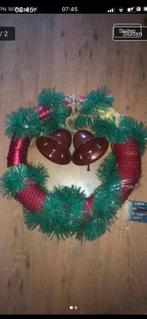 Kerst deurkrans 12,50, Ophalen of Verzenden, Zo goed als nieuw