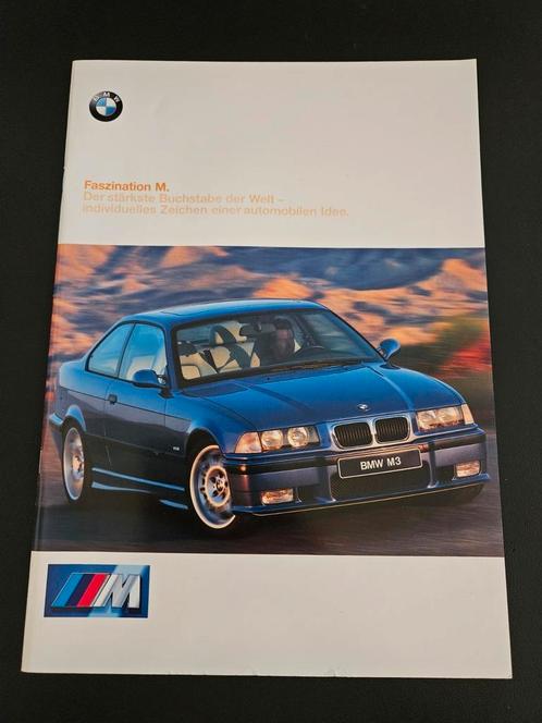 Brochure BMW M modellen 1997, Boeken, Auto's | Folders en Tijdschriften, Zo goed als nieuw, BMW, Ophalen of Verzenden