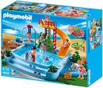 4858 zwembad met glijbaan, Kinderen en Baby's, Speelgoed | Playmobil, Nieuw, Complete set, Ophalen of Verzenden