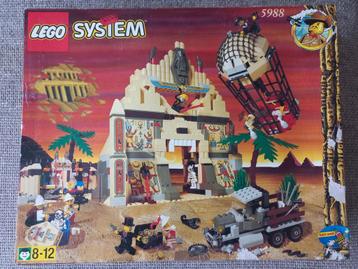 Lego tempel van anubis | #5988 | helemaal compleet! beschikbaar voor biedingen