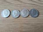 4x Kennedy half dollar - 1967, 1968, 1971, Ophalen of Verzenden, Noord-Amerika, Setje, Zilver