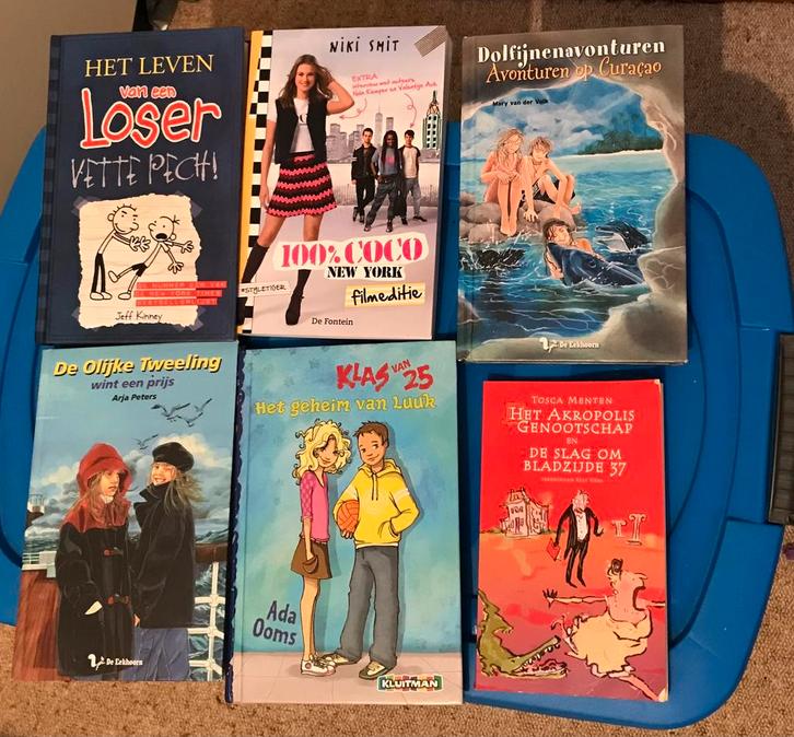 Stapeltje jeugdboeken, Boeken, Kinderboeken | Jeugd | 10 tot 12 jaar, Zo goed als nieuw, Fictie, Ophalen