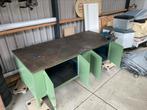 Prachtige werkbank met bankschroef, Doe-het-zelf en Verbouw, Werkbanken, Ophalen, Gebruikt, 120 tot 170 cm, Bankschroef