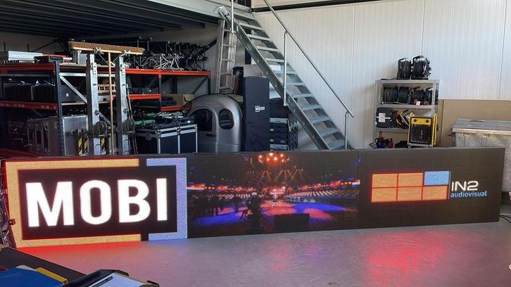 Led scherm sport banner in en outdoor, Audio, Tv en Foto, Professionele Audio-, Tv- en Video-apparatuur, Gebruikt, Video, Ophalen