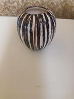 Vaasje Aardewerk/Keramiek/ Glazuur/ Relief/ Vintage, Ophalen of Verzenden