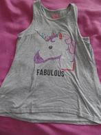 topje/shirt met eenhoorn (hotfix) mt 158, Ophalen of Verzenden, Gebruikt, Meisje, Shirt of Longsleeve