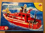 Playmobil brandweerboot 3128 in originele dichte doos, Nieuw, Complete set, Ophalen of Verzenden