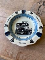 Delfts Blauwe Asbak - Klabbers Transport Volvo Truck Well (L, Antiek en Kunst, Ophalen of Verzenden