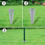 Euro gaas gaashekwerk 10x0,8 m groen PVC gecoat GRTS BEZORGD, Tuin en Terras, Gaas en Draad, Verzenden, Nieuw, 10 tot 20 meter