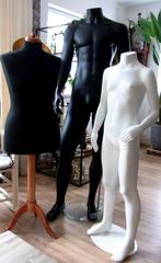 ETALAGEPOPPEN: MAN,VROUW EN KIND, Ophalen, Zo goed als nieuw