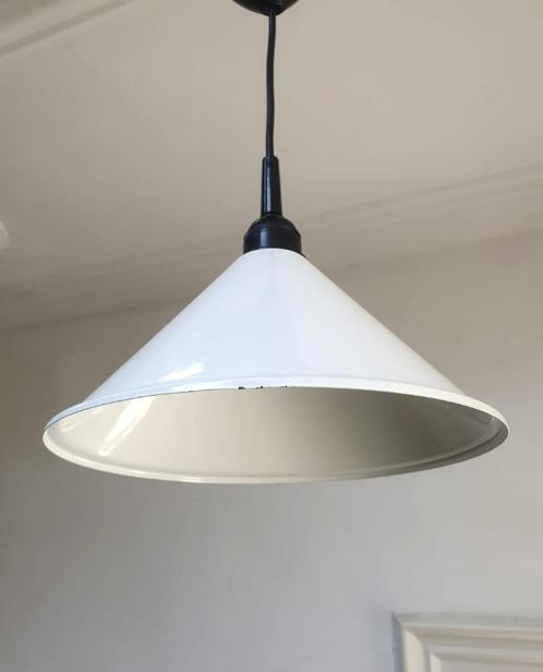 Vintage kegelvormige hanglamp van Massive - jaren 80, Huis en Inrichting, Lampen | Hanglampen, Zo goed als nieuw, Minder dan 50 cm