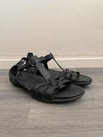 Ecco zwarte sandalen maat 39., Verzenden, Zo goed als nieuw, Zwart, Sandalen of Muiltjes