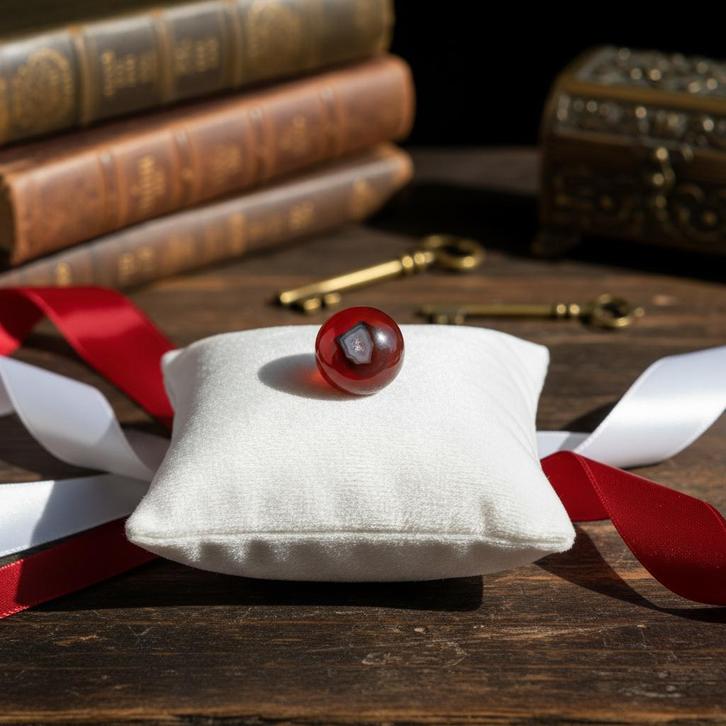 Zeldzame Rode Agaat Cabochon met Quartz Geode - Iran, Sieraden, Tassen en Uiterlijk, Edelstenen, Zo goed als nieuw, Ophalen of Verzenden