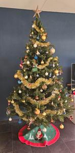 Kunst kerstboom ca 250- 260 cm zonder toebehoren, Ophalen, Gebruikt