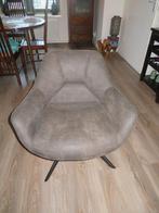 fauteuil grijs leenbakker, Ophalen, Gebruikt, Minder dan 75 cm, Stof