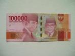 1290. Indonesia, 100.000 rupiah 2016 Soekarno-Hatta., Verzenden, Zuidoost-Azië, Los biljet